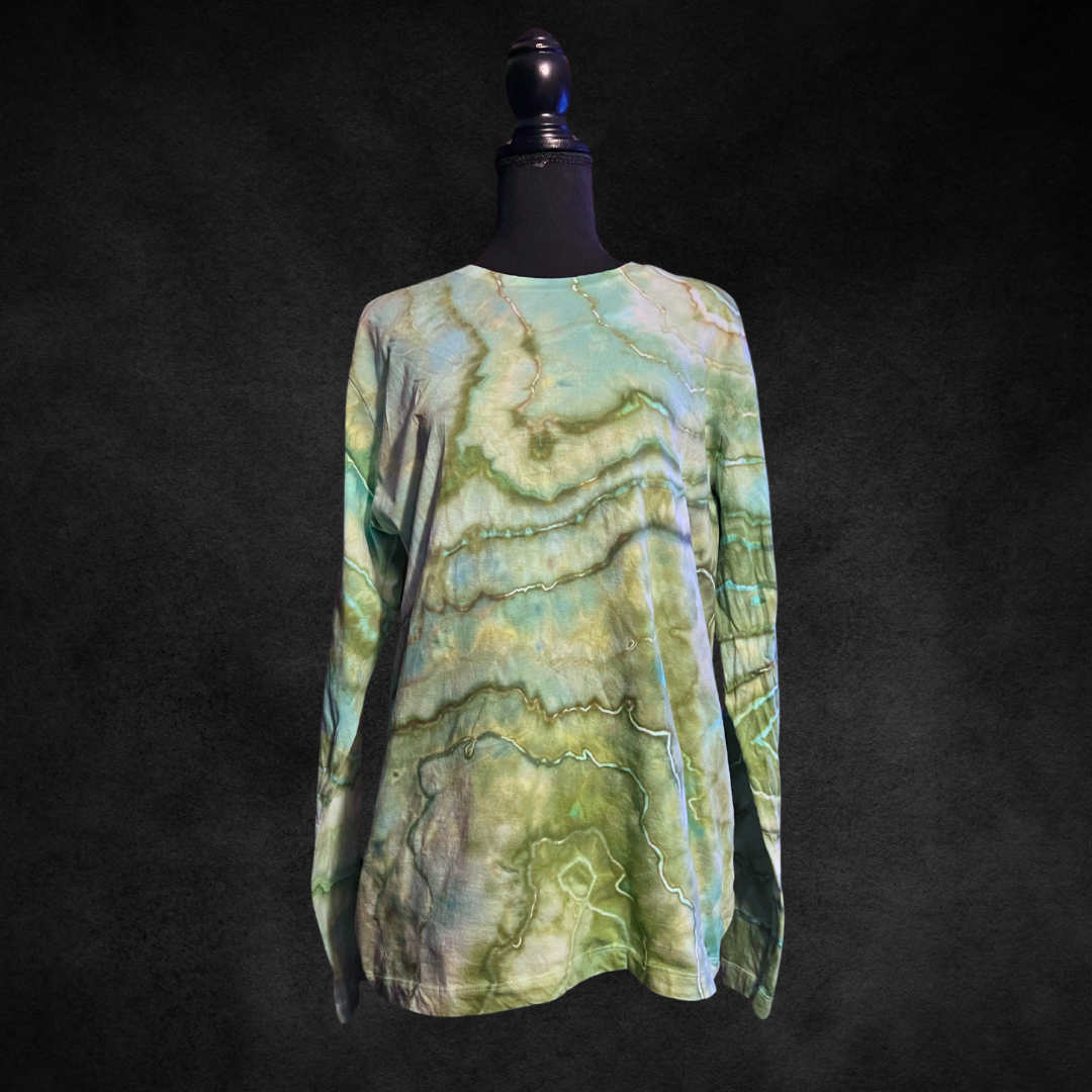 Large tie dye T-shirt