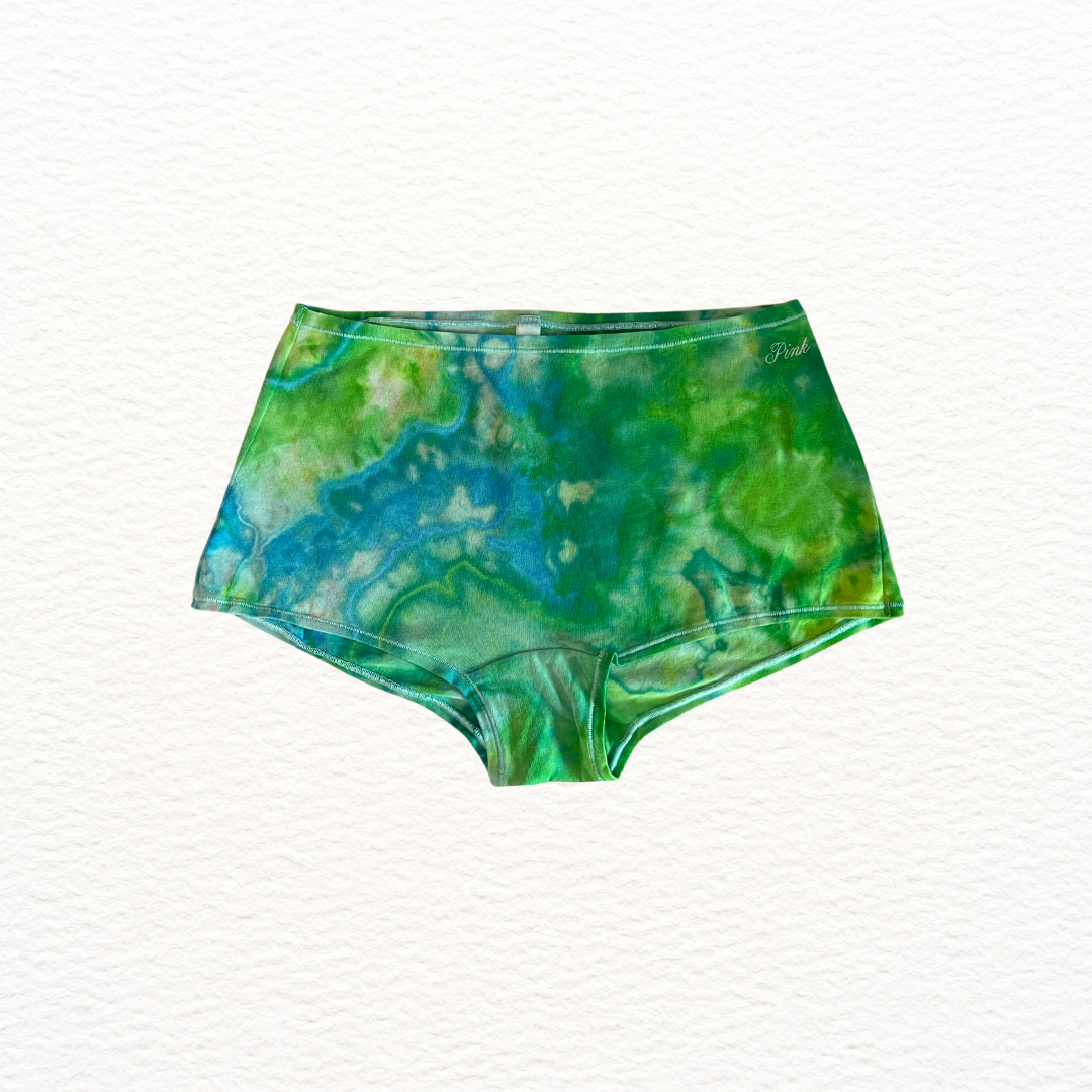 Tie dye boy shorts