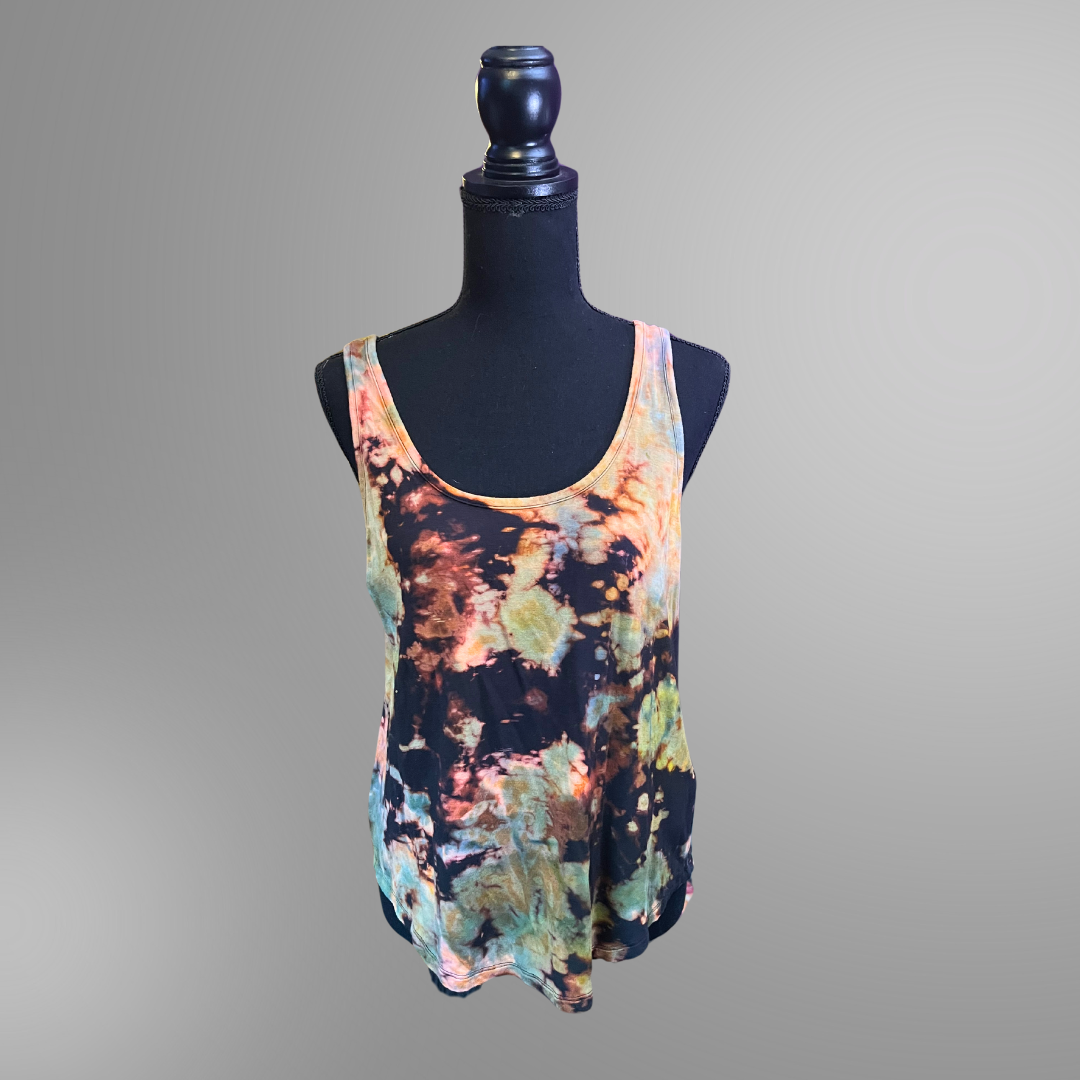 Tie dye rayon tanks