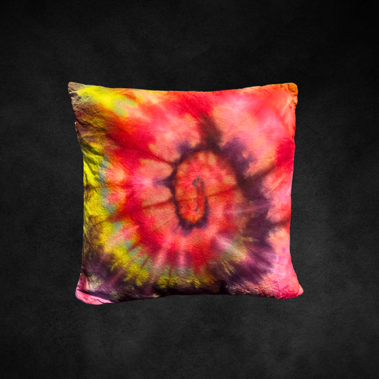 Tie dye throw pillows