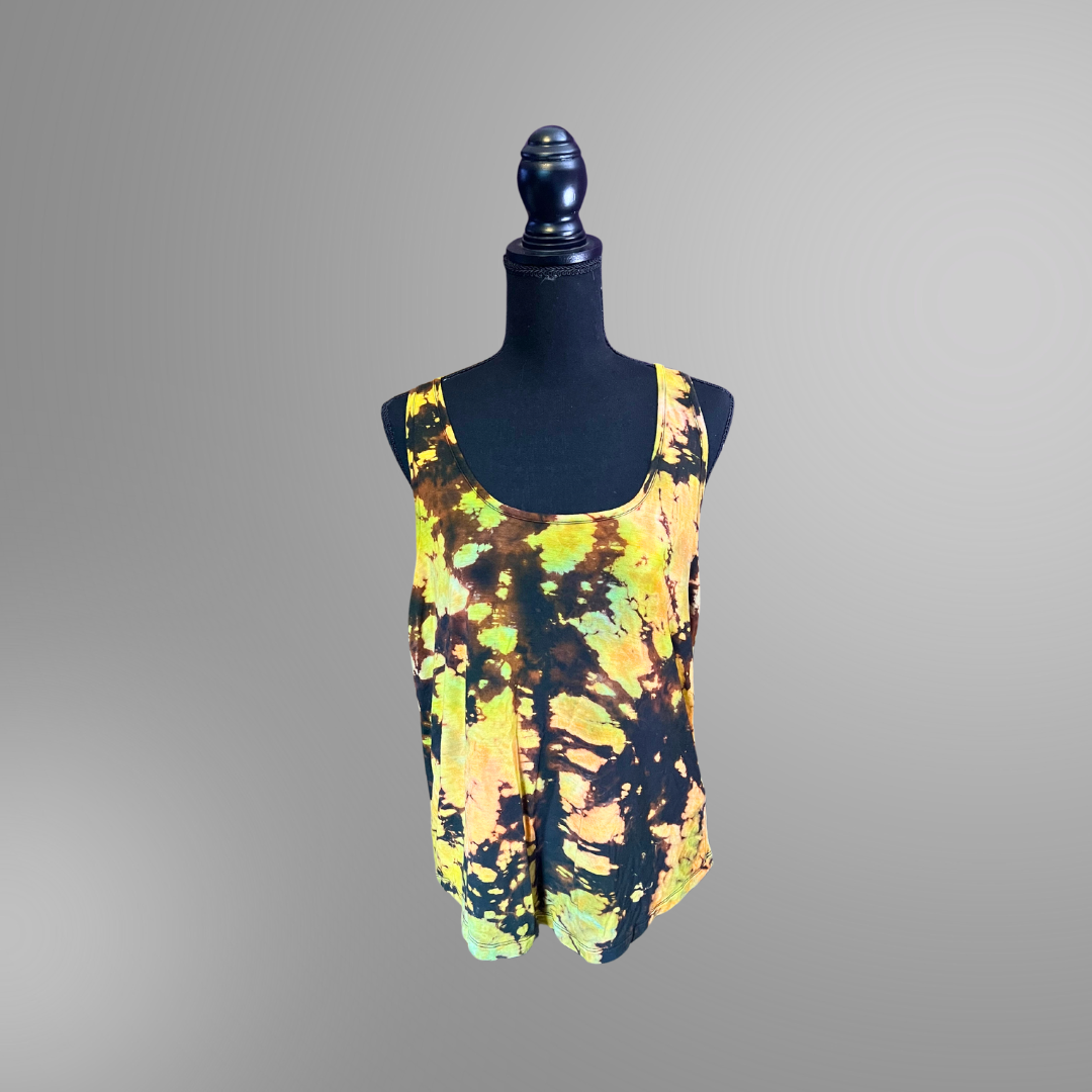 Large Tie dye Rayon tanks