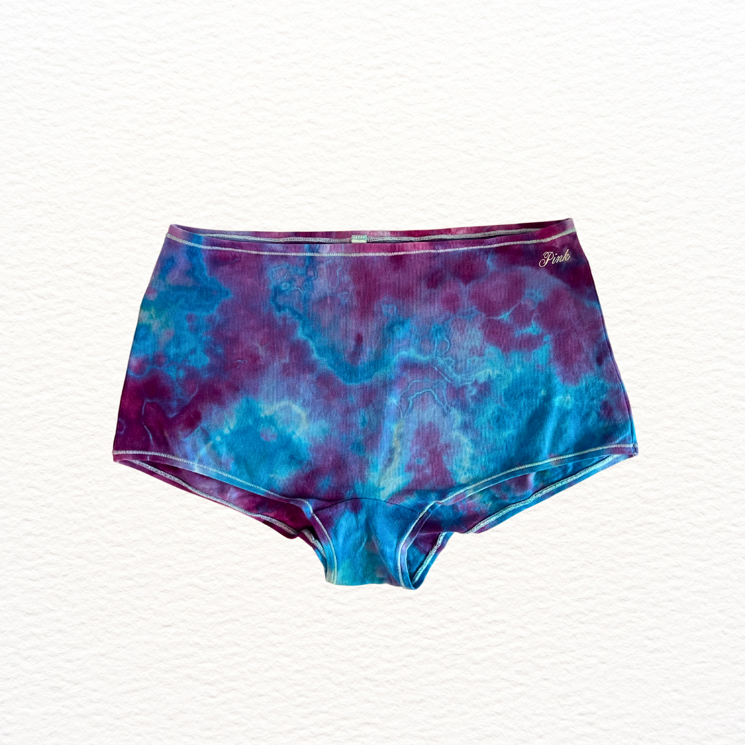 2XL tie dye boy shorts