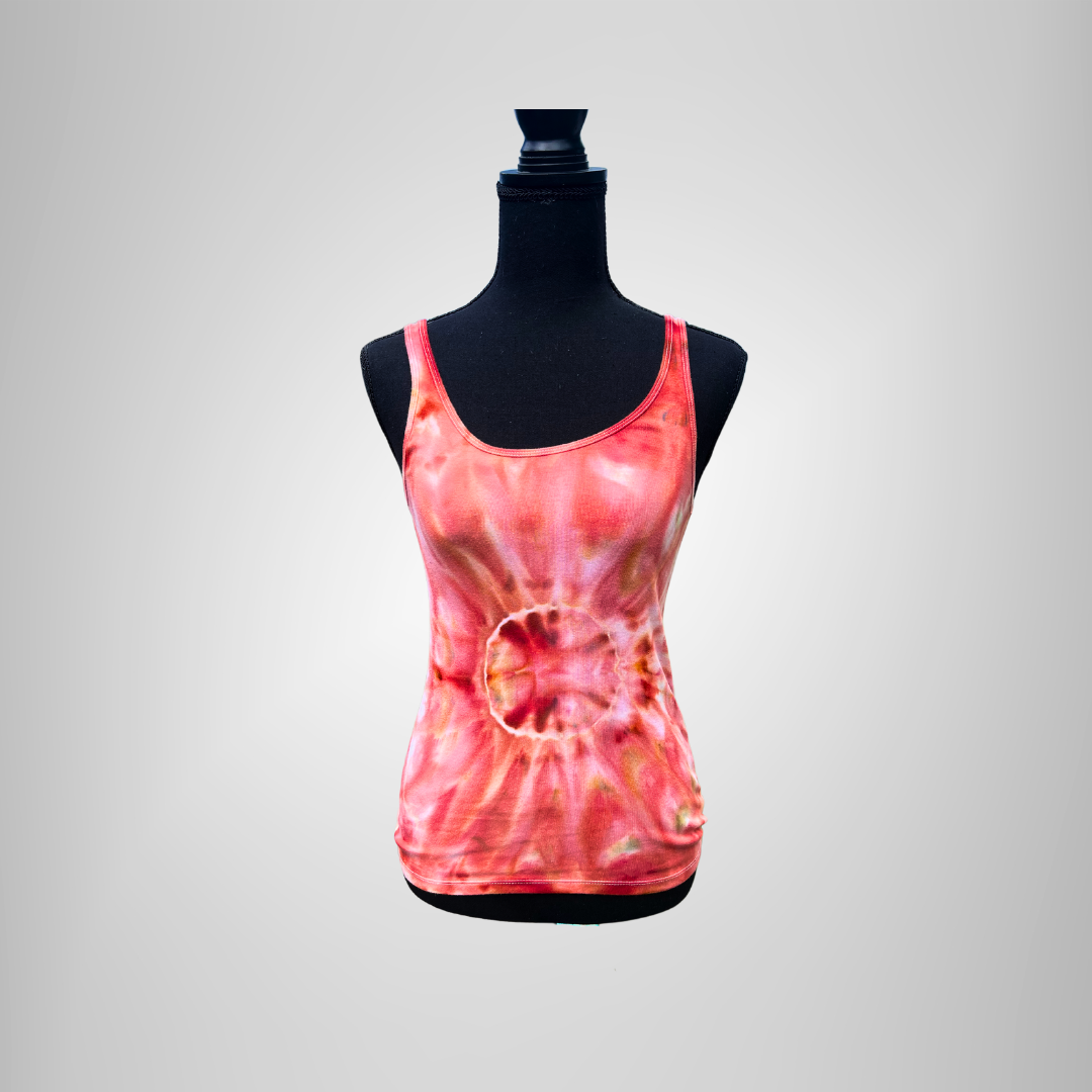 X small tie dye tank top