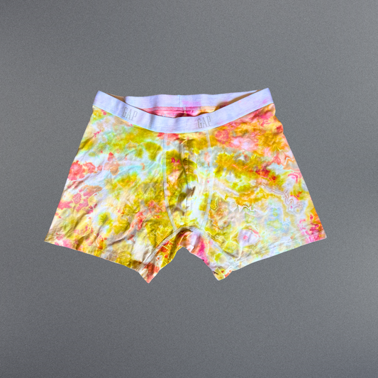 XL tie dye boxer briefs