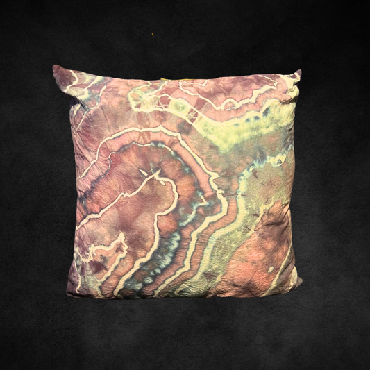 Tie dye throw pillows