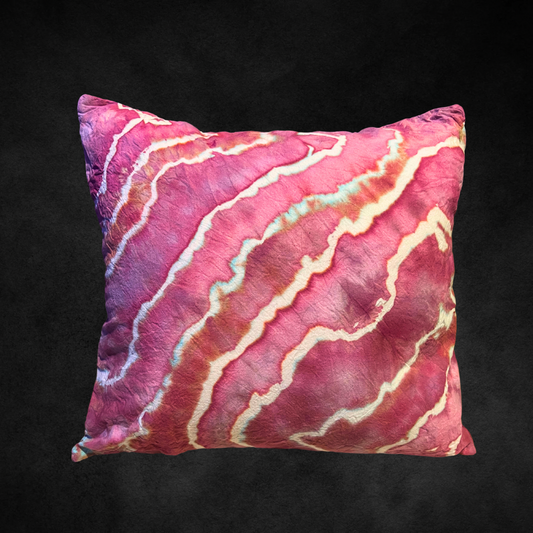 Tie dye throw pillows