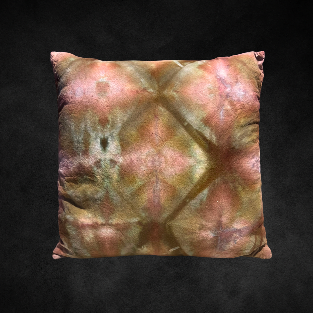 Tie dye throw pillows