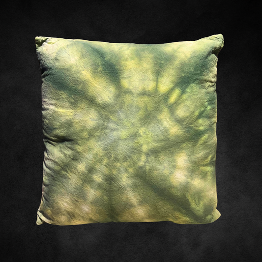 Tie dye throw pillow