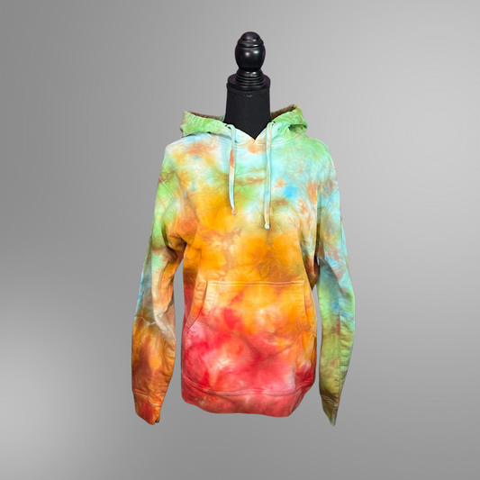 Small tie dye hoodie