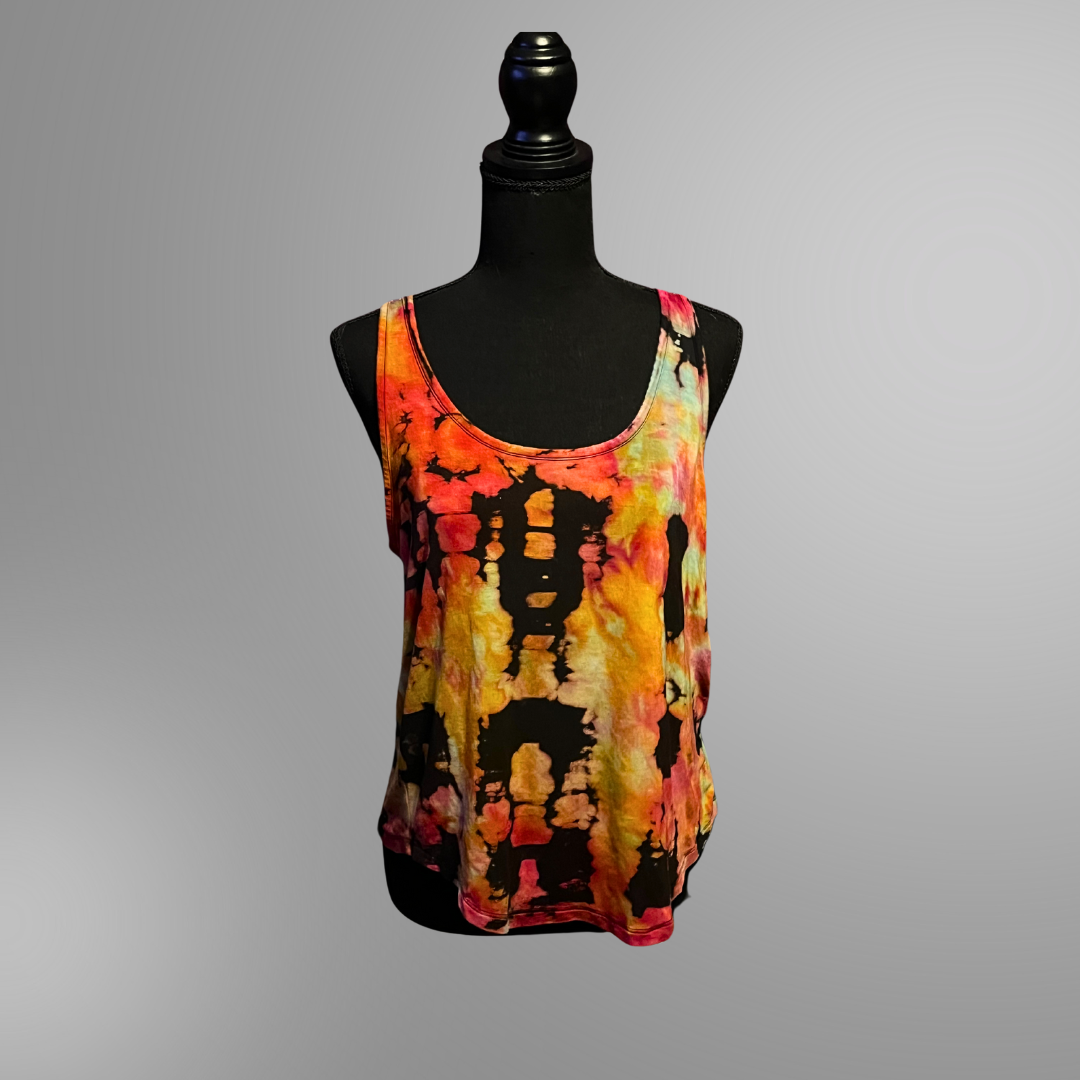 Medium Tie dye Rayon tanks