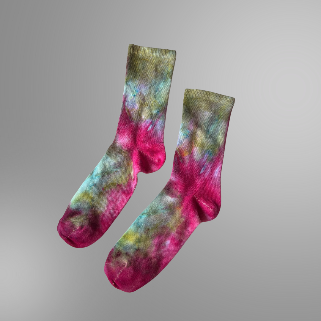 Tie dye socks