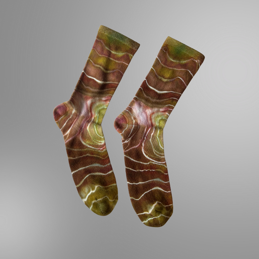 Tie dye socks