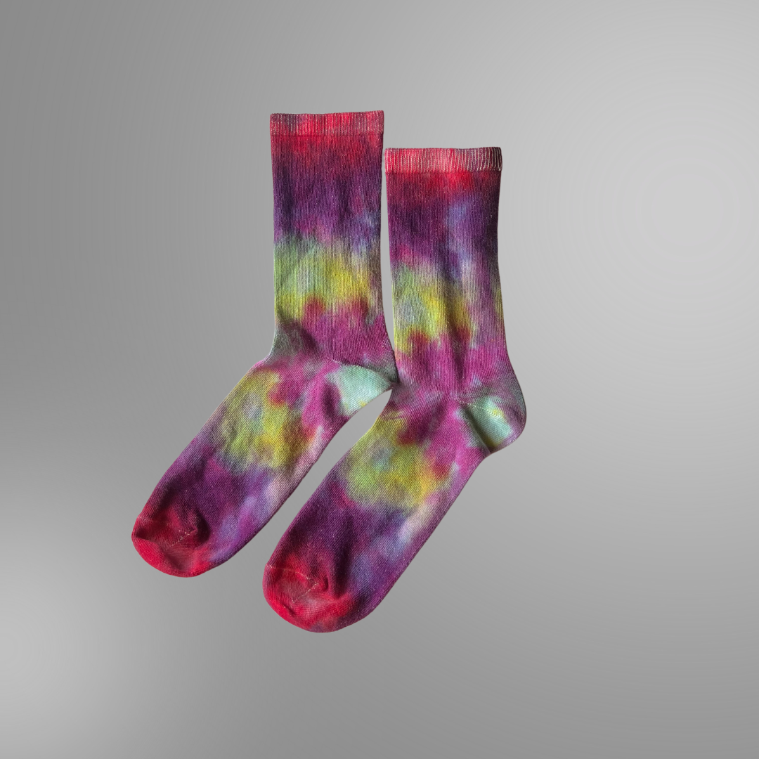 Tie dye socks