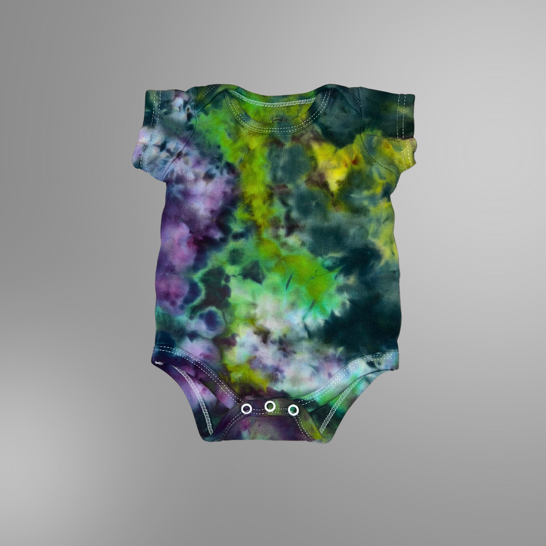 Tie dye baby onesie