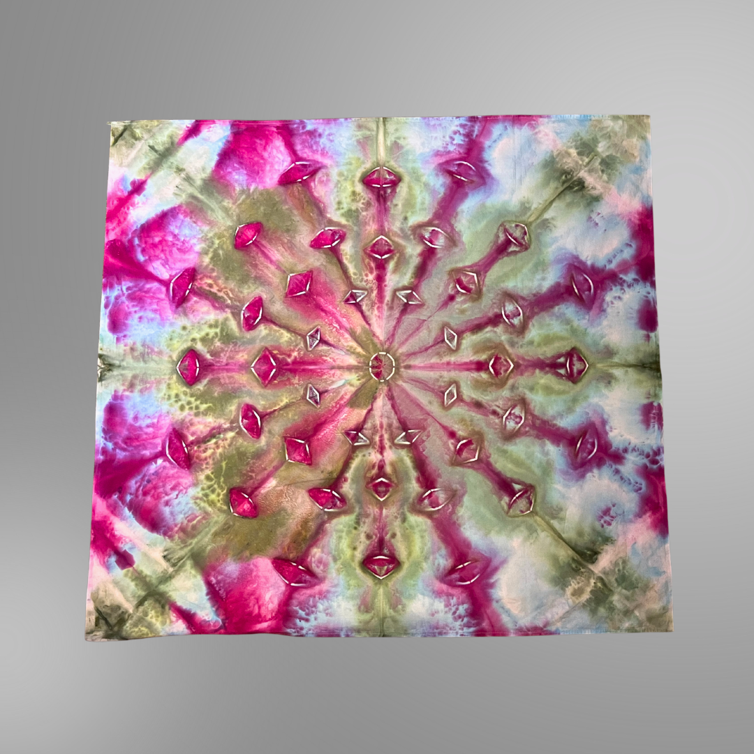 Tie dye tapestry