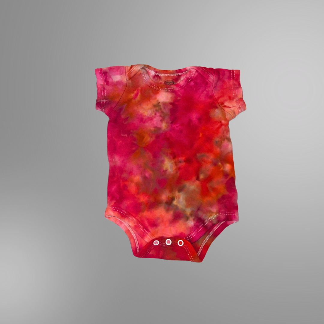 Tie dye baby onesie