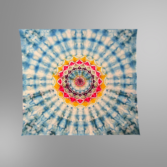 Tie dye tapestry