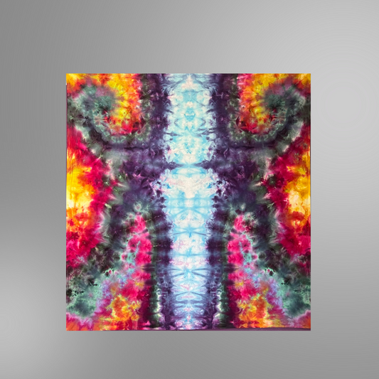 Tie dye tapestry