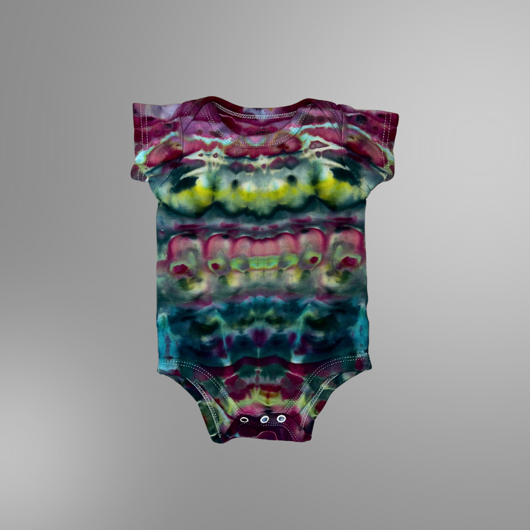 Tie dye baby onesie