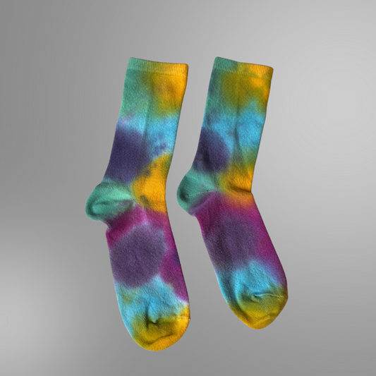 Tie dye socks