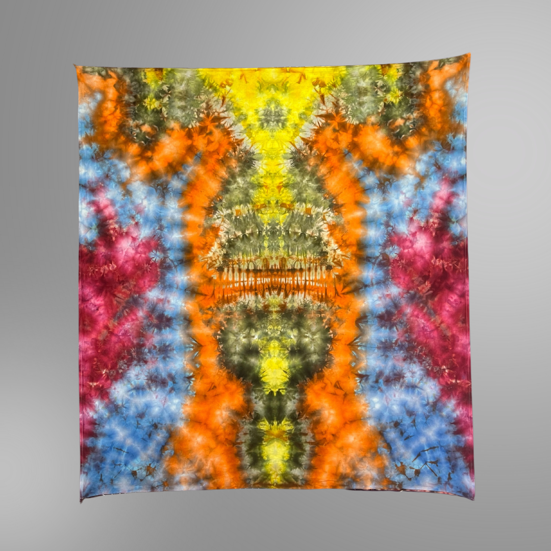 Tie dye tapestry