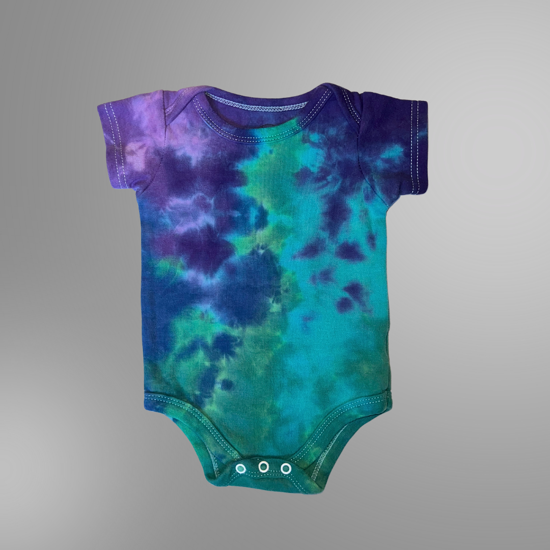 Tie dye baby onesie