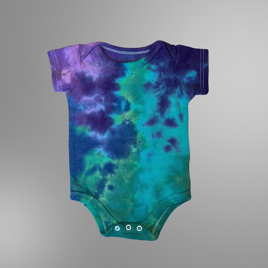 Tie dye baby onesie