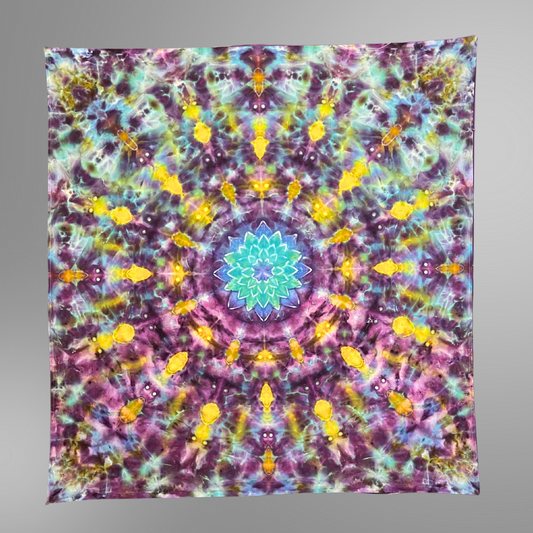 Tie dye tapestry