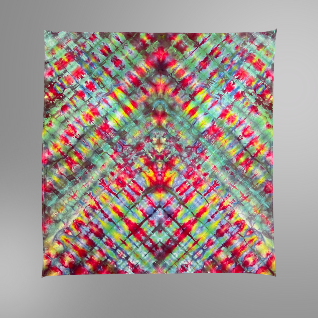 Tie dye tapestry