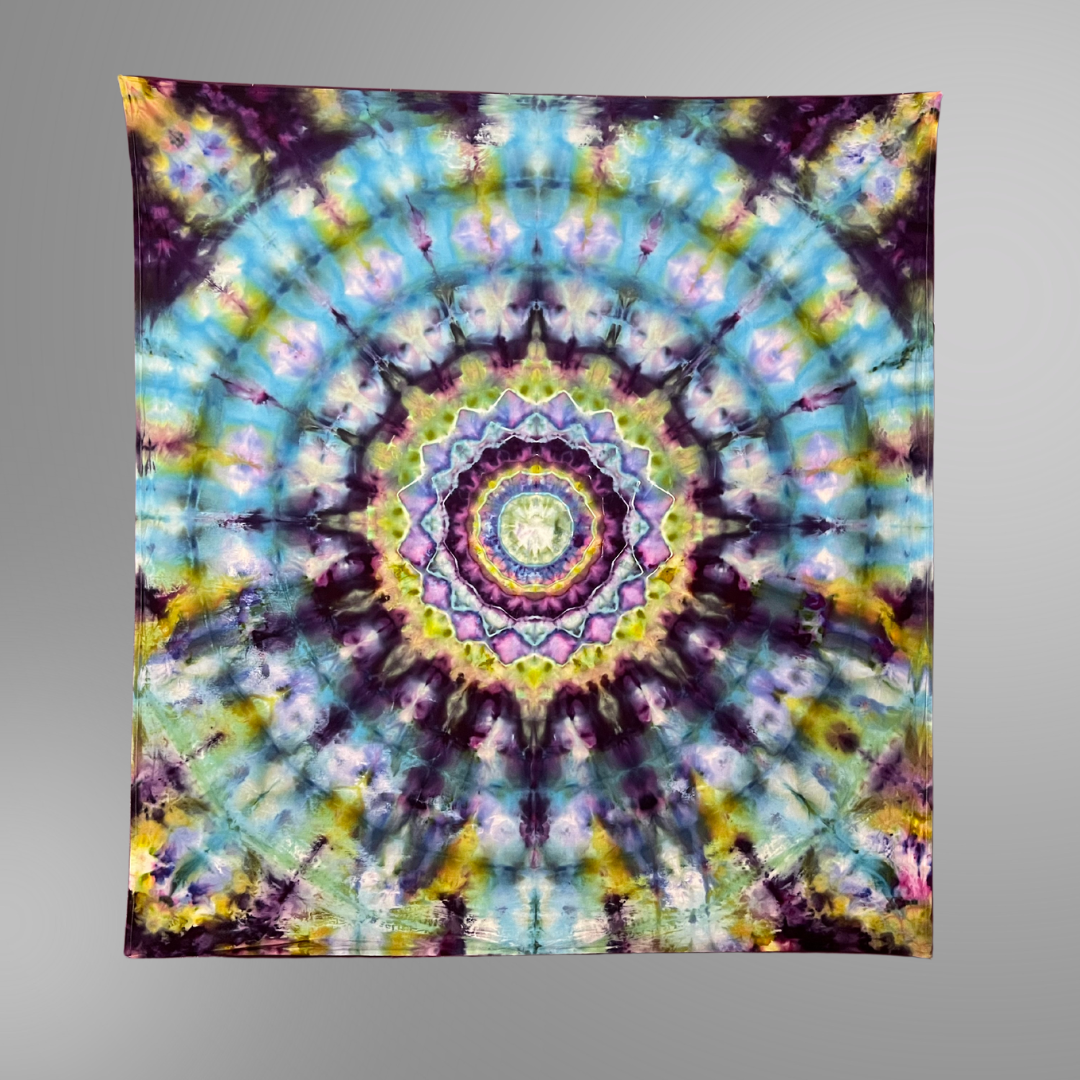 Tie dye tapestry