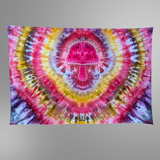 Tie dye tapestry